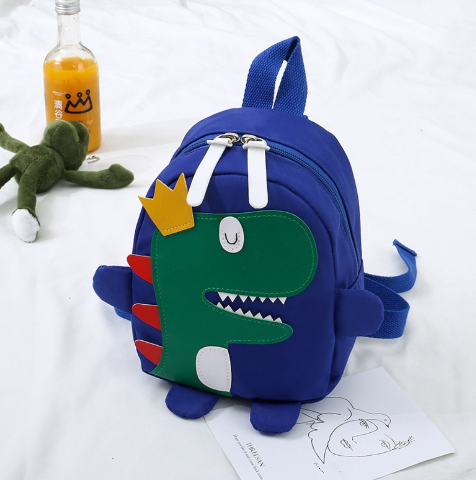 Happy Crown Dinosaur School Bag Backpack