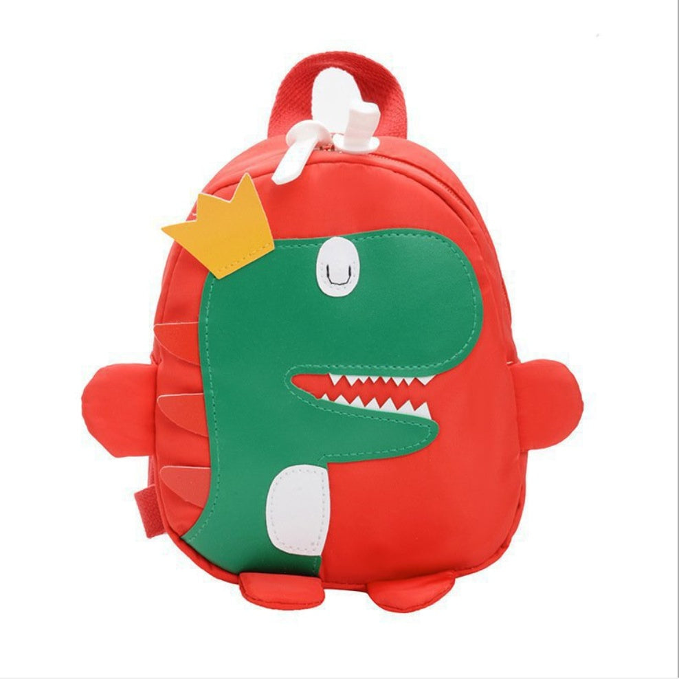 Happy Crown Dinosaur School Bag Backpack