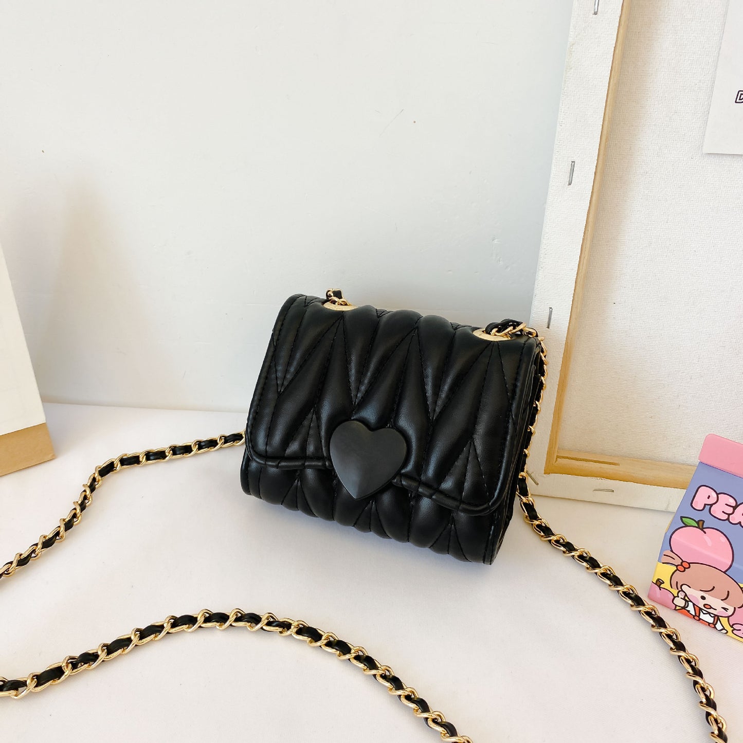 Girls chain messenger bag