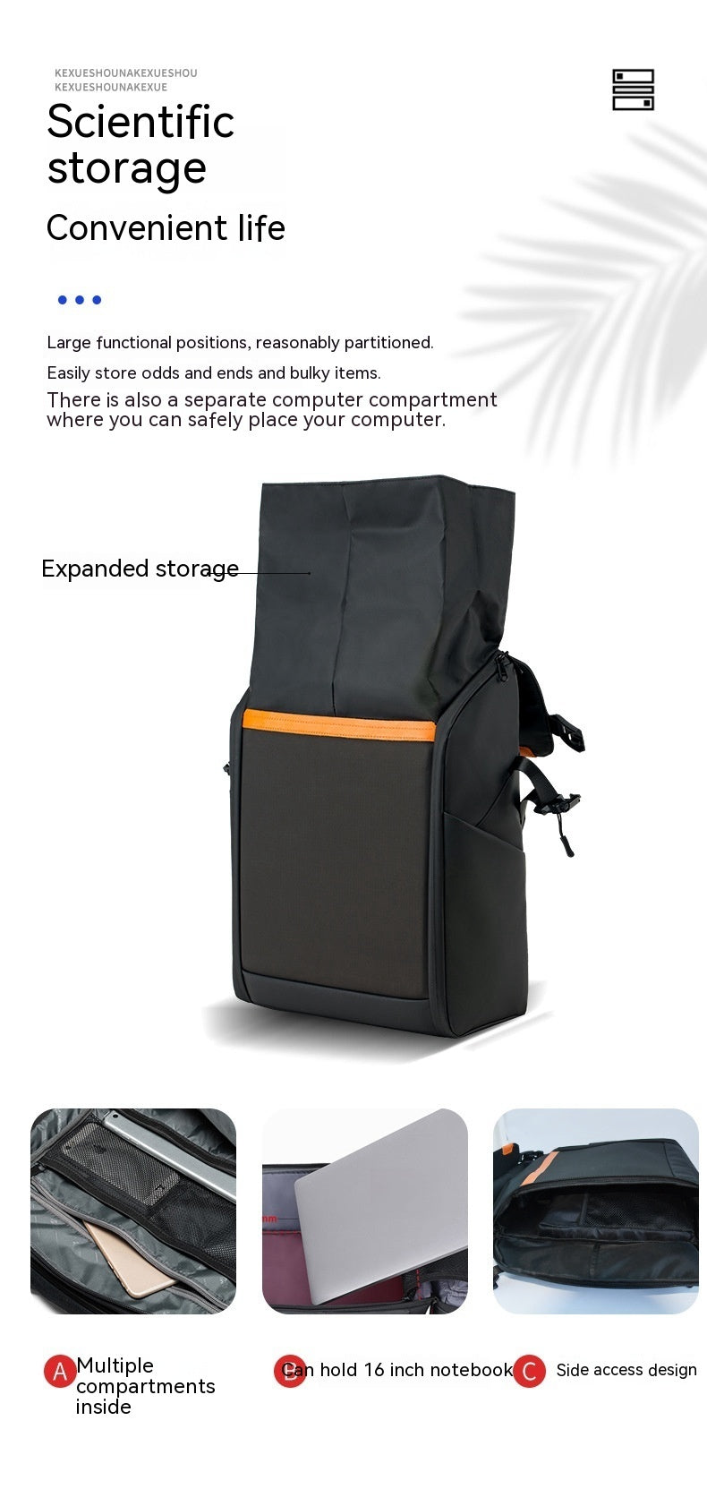 Bluetooth Advertising Riding Projection Screen Rhythm Riding Led Backpack