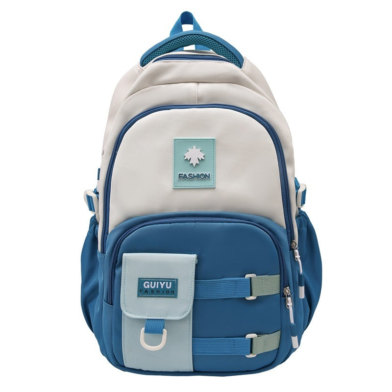 Backpack Large Capacity Early High Student Schoolbag