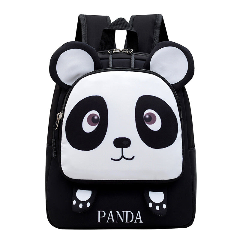 Kindergarten Fashion Burden Alleviation Backpack Cute Animal Image Macaron Color