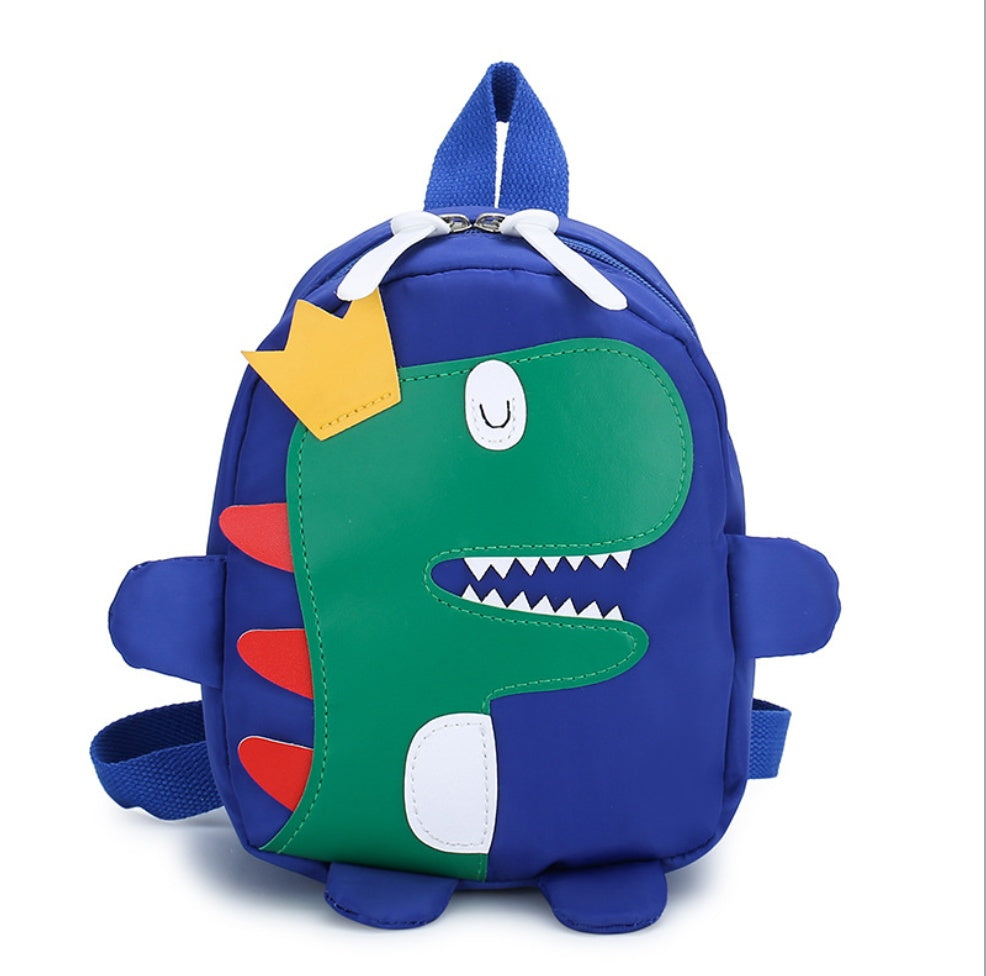 Happy Crown Dinosaur School Bag Backpack