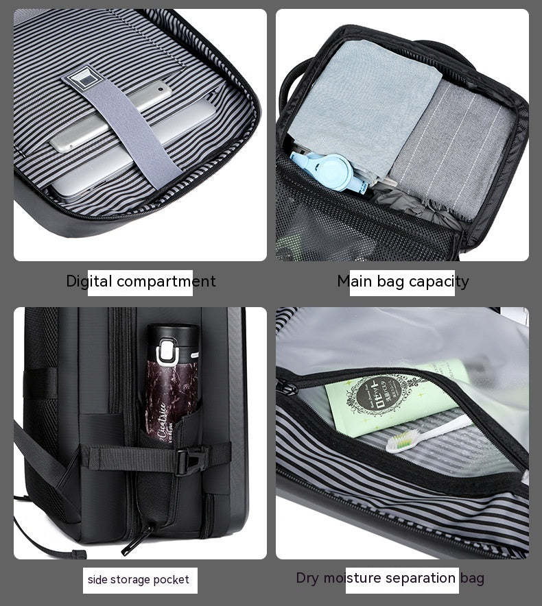 Multifunctional Large Capacity Extended Waterproof Business Computer Backpack