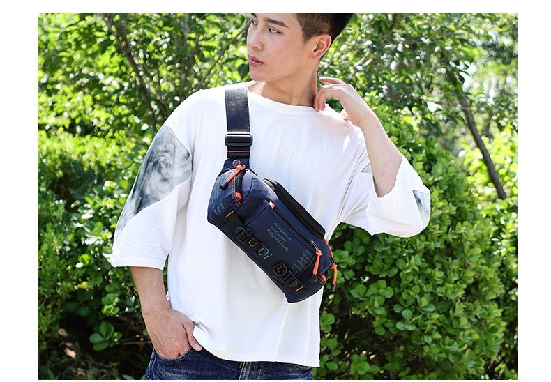 Men's Multi-functional Shoulder Crossbody Outdoor Sports And Casual Biking Mountain Climbing Large Capacity Waist Bag