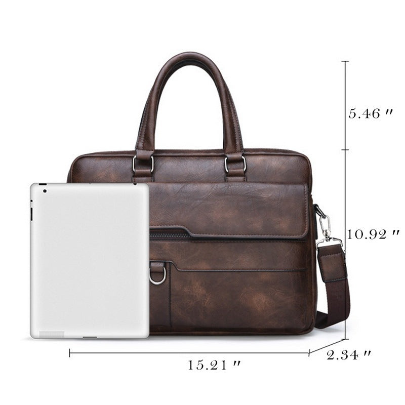 Men's Crossbody Business Retro Bag