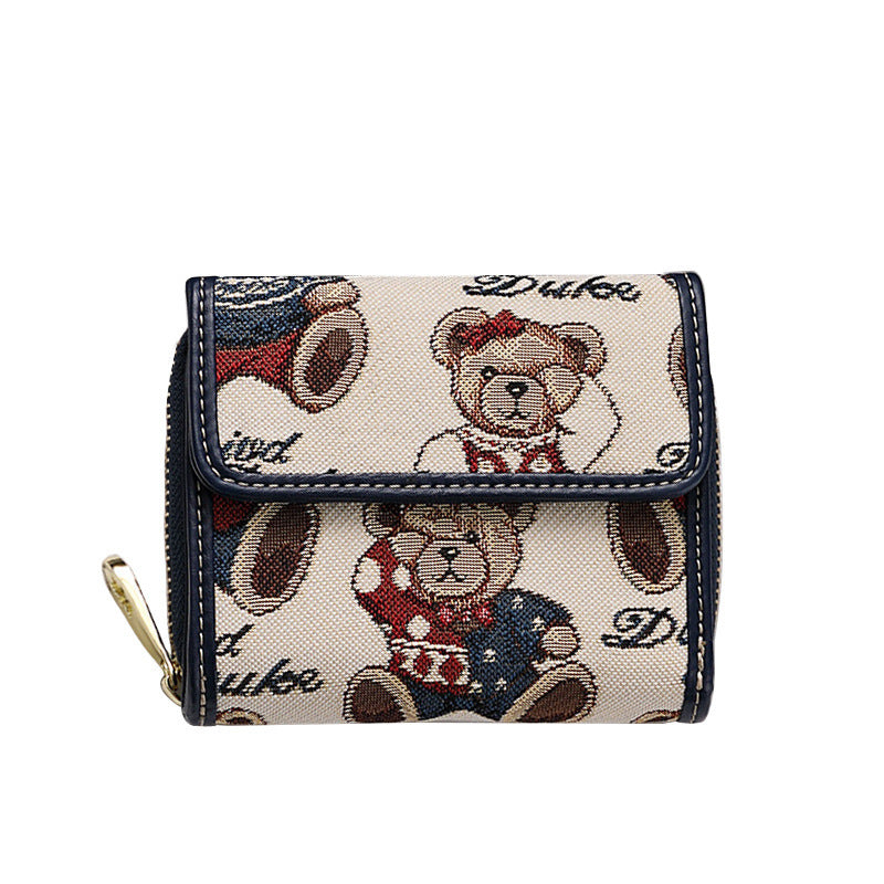 Student Fresh Women's Cute Wallet Leather