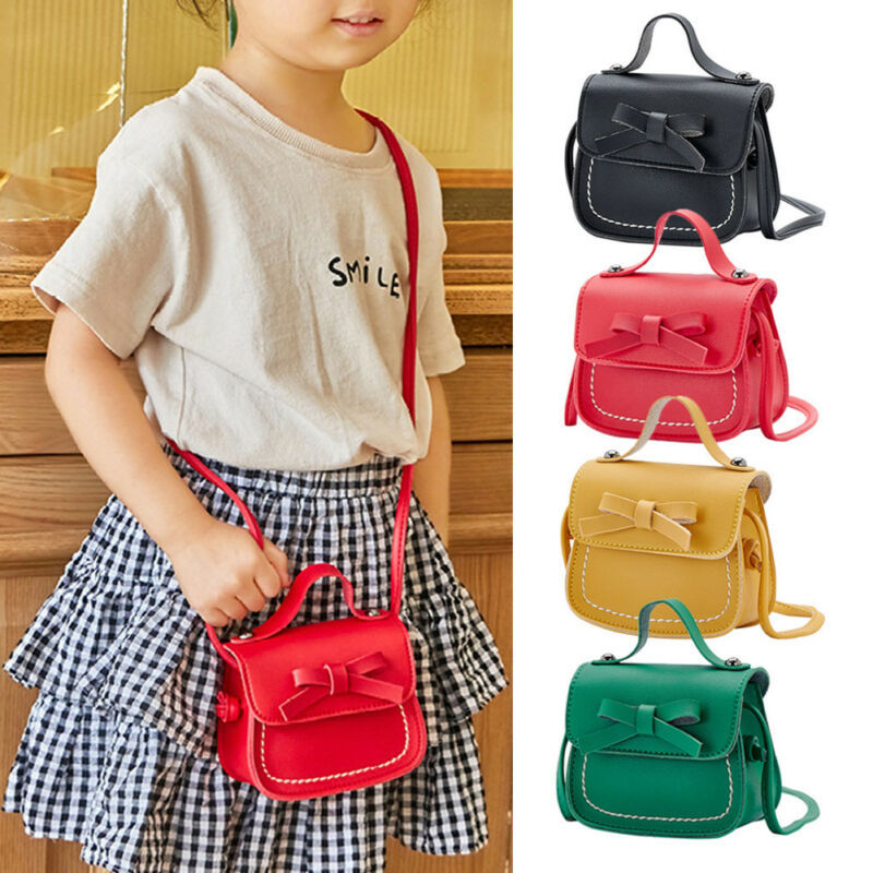 Children's bow crossbody bag