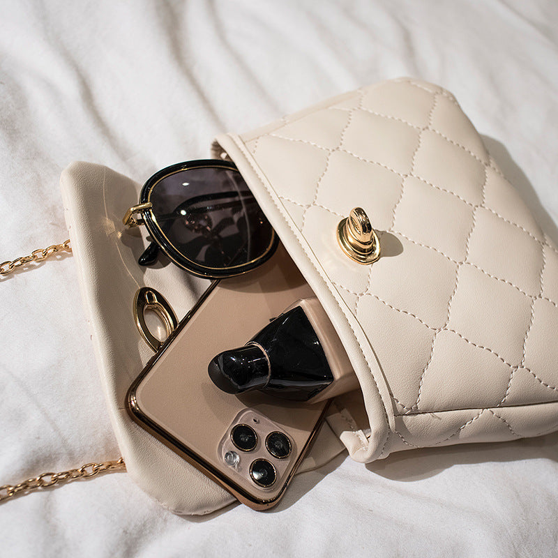 Women's Fashion Versatile Plaid Crossbody Bag