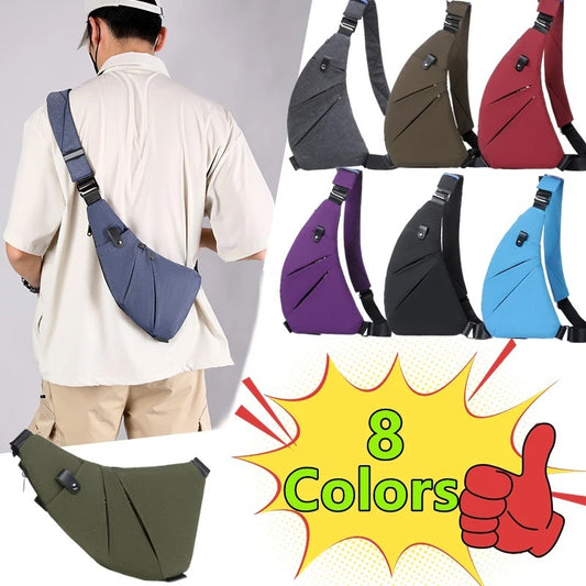 Men's Multi-functional Shoulder Crossbody Anti-theft Chest Bag