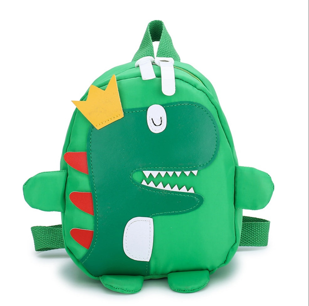 Happy Crown Dinosaur School Bag Backpack