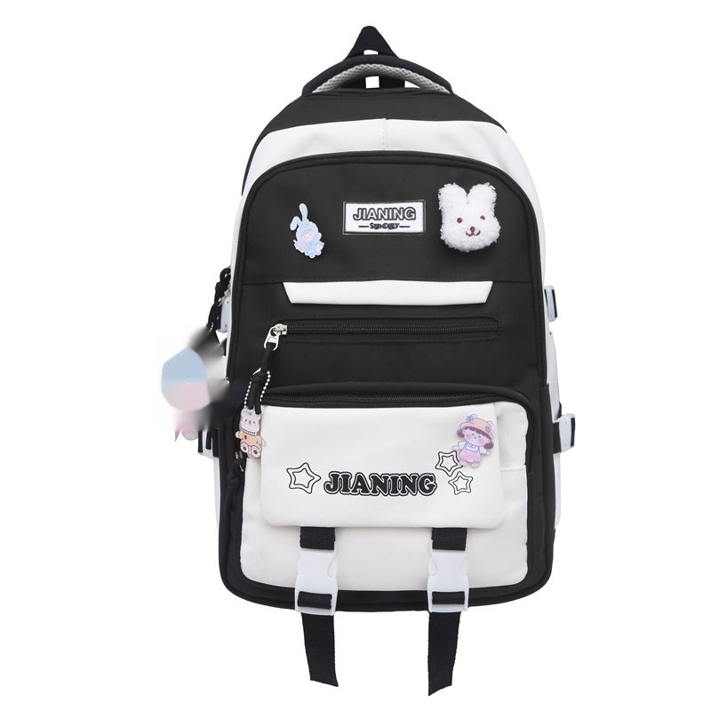 Korean Style Junior's Schoolbag Large Capacity Cute Elementary School Student Backpack