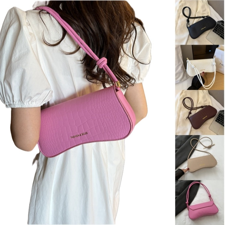 Minimalist PU Underarm Bag – Chic Shoulder & Crossbody Purse for Women