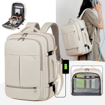 Business Travel Large Capacity Backpack For Women