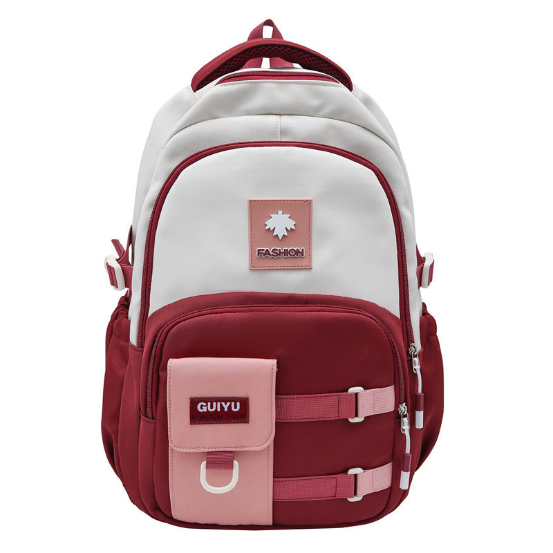 Backpack Large Capacity Early High Student Schoolbag