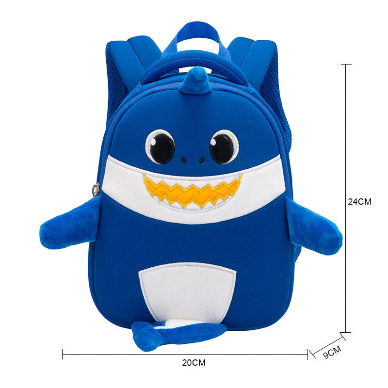 New Korean Cartoon Schoolbag For Kindergarten 1-3-6 Years Old Anti-lost