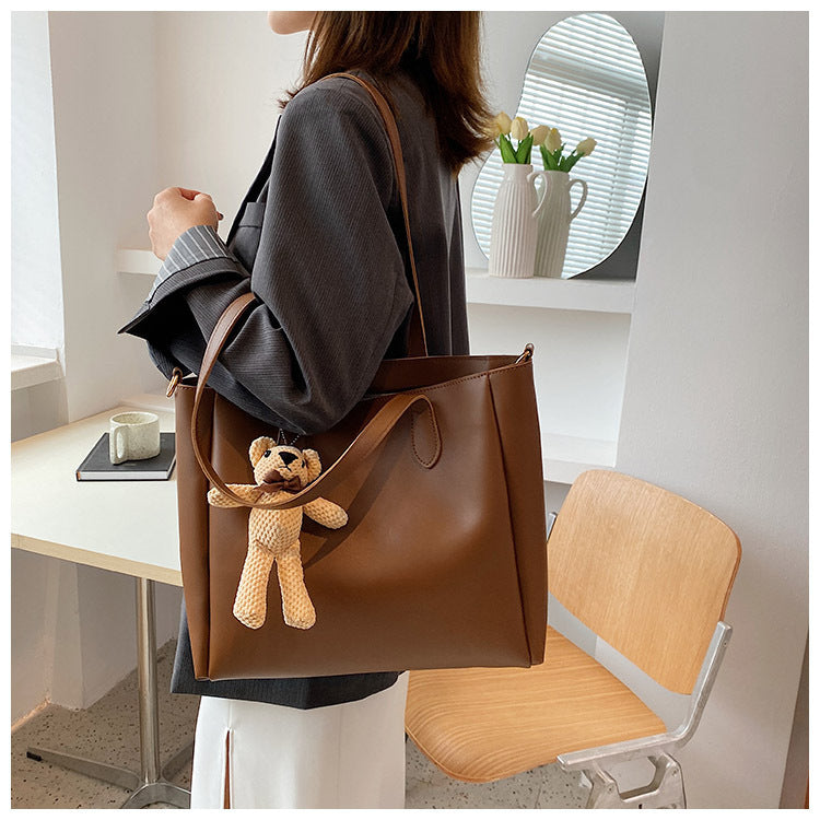 Commuter Bag Large Capacity Fashion Women's Shoulder Bag Special-interest Design Tote Bag