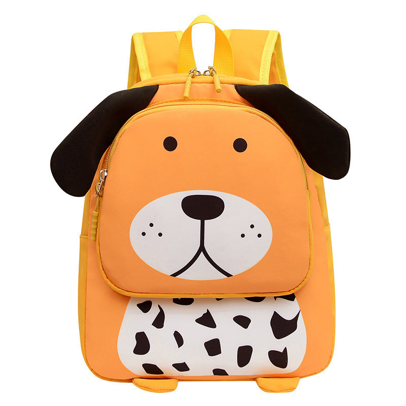 Kindergarten Fashion Burden Alleviation Backpack Cute Animal Image Macaron Color