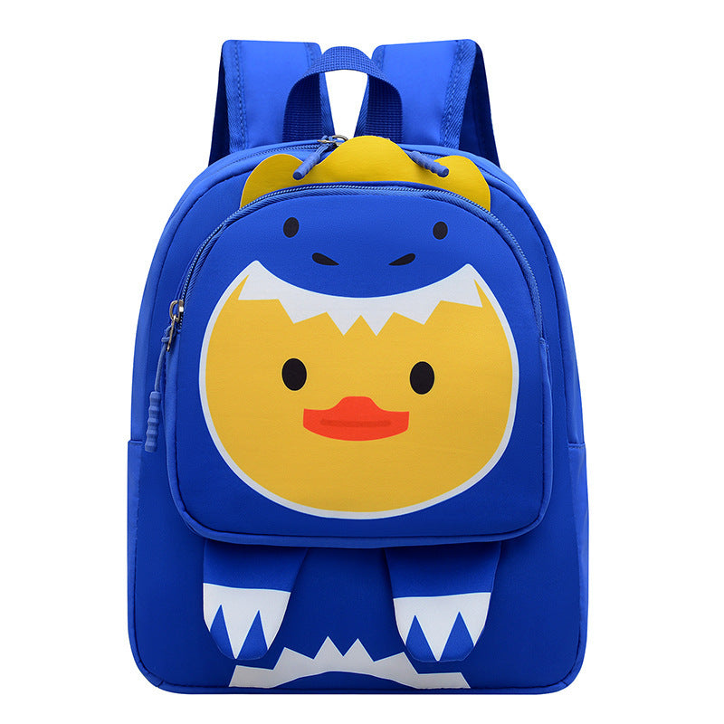 Kindergarten Fashion Burden Alleviation Backpack Cute Animal Image Macaron Color